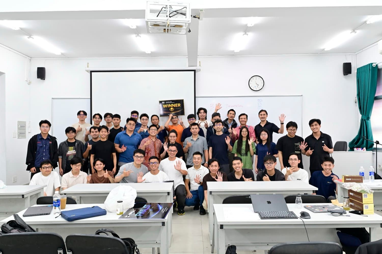 The sixonefour labs cohort at the AI-Native Engineering showcase